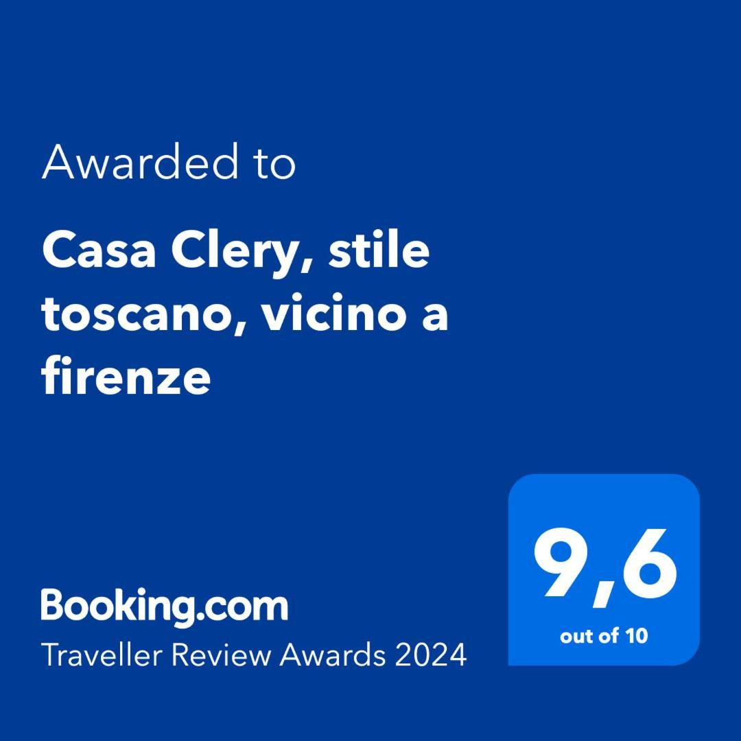 Casa Clery, Stile Toscano, Vicino A Firenze 蒙特鲁朴·菲奥伦蒂诺 外观 照片